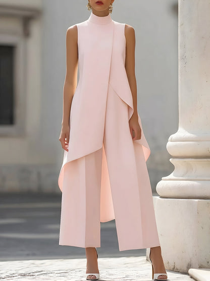 Everly | Conjunto Dos Piezas Pierna Ancha, Negro Profundo