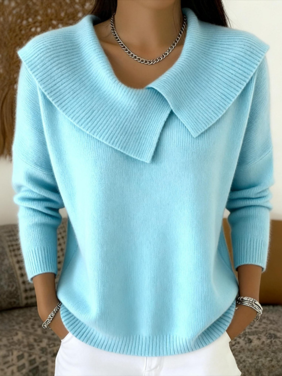 Cassidy | Jersey Cálido de Cuello Suave