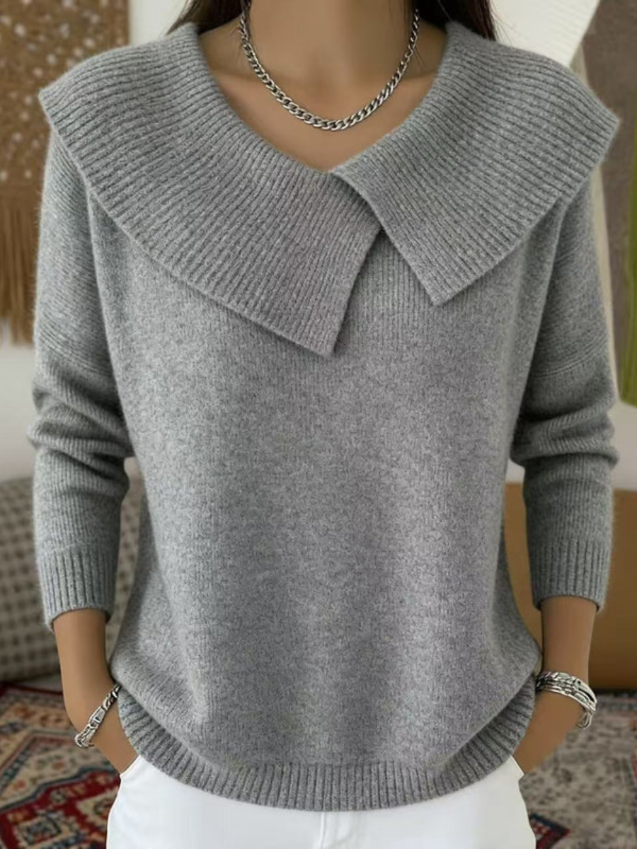 Cassidy | Jersey Cálido de Cuello Suave