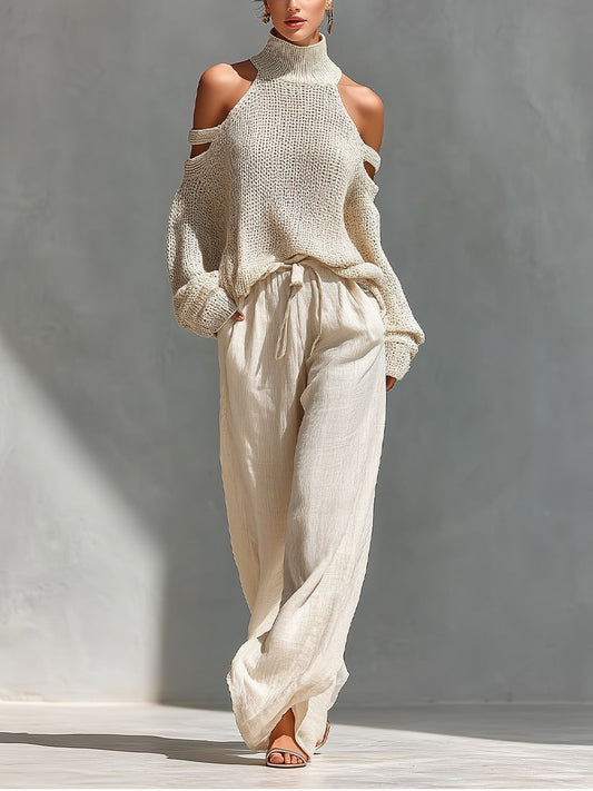 Camilla | Conjunto a la moda en punto y lino