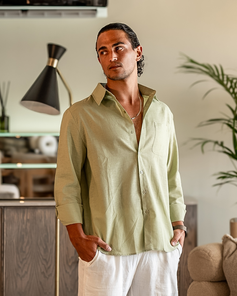 Camisa de Lino Premium St. Tropez