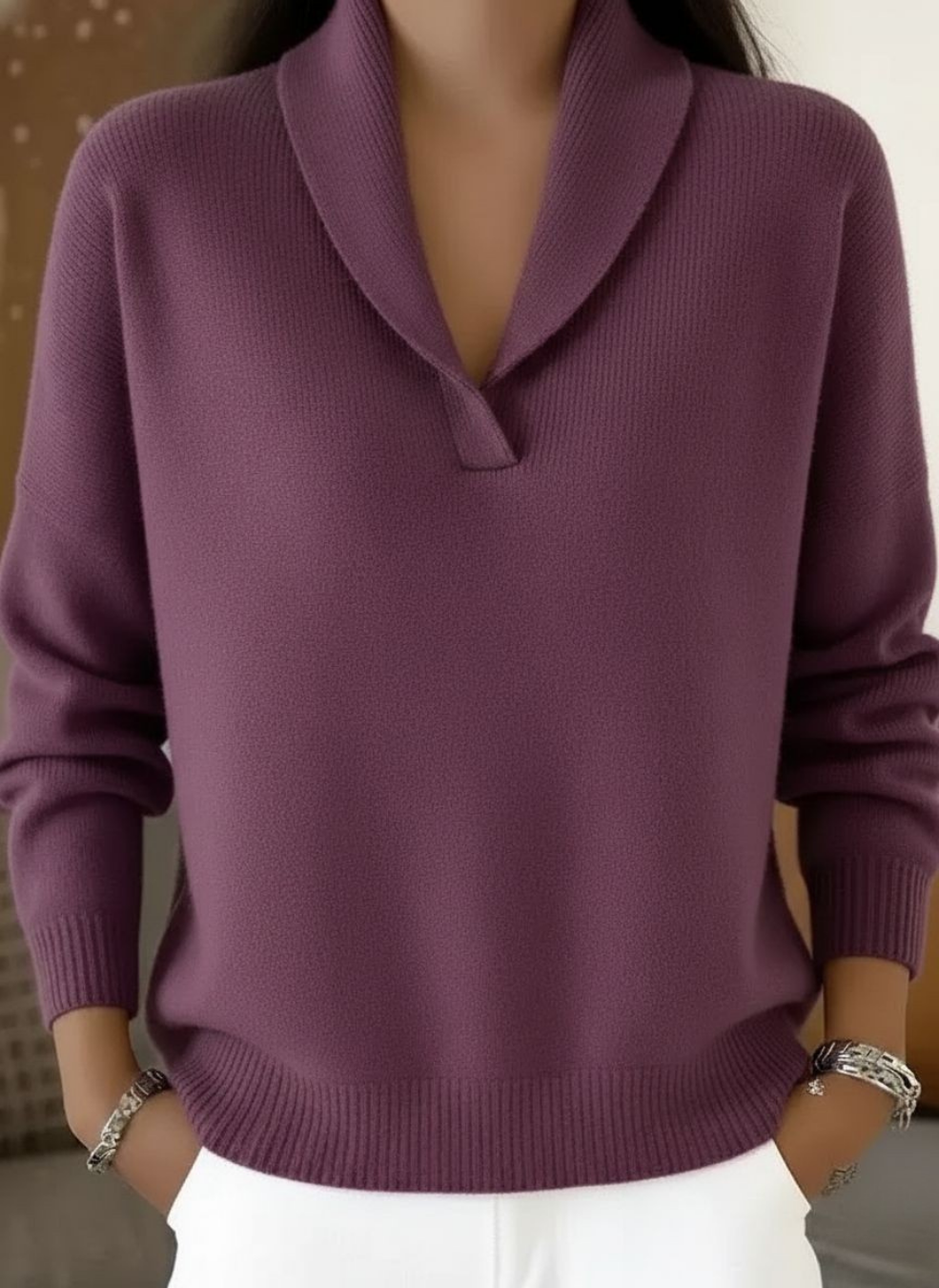 Antonine | Jersey de Cuello en V