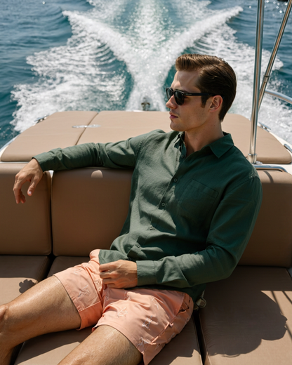 Camisa de Lino Premium St. Tropez
