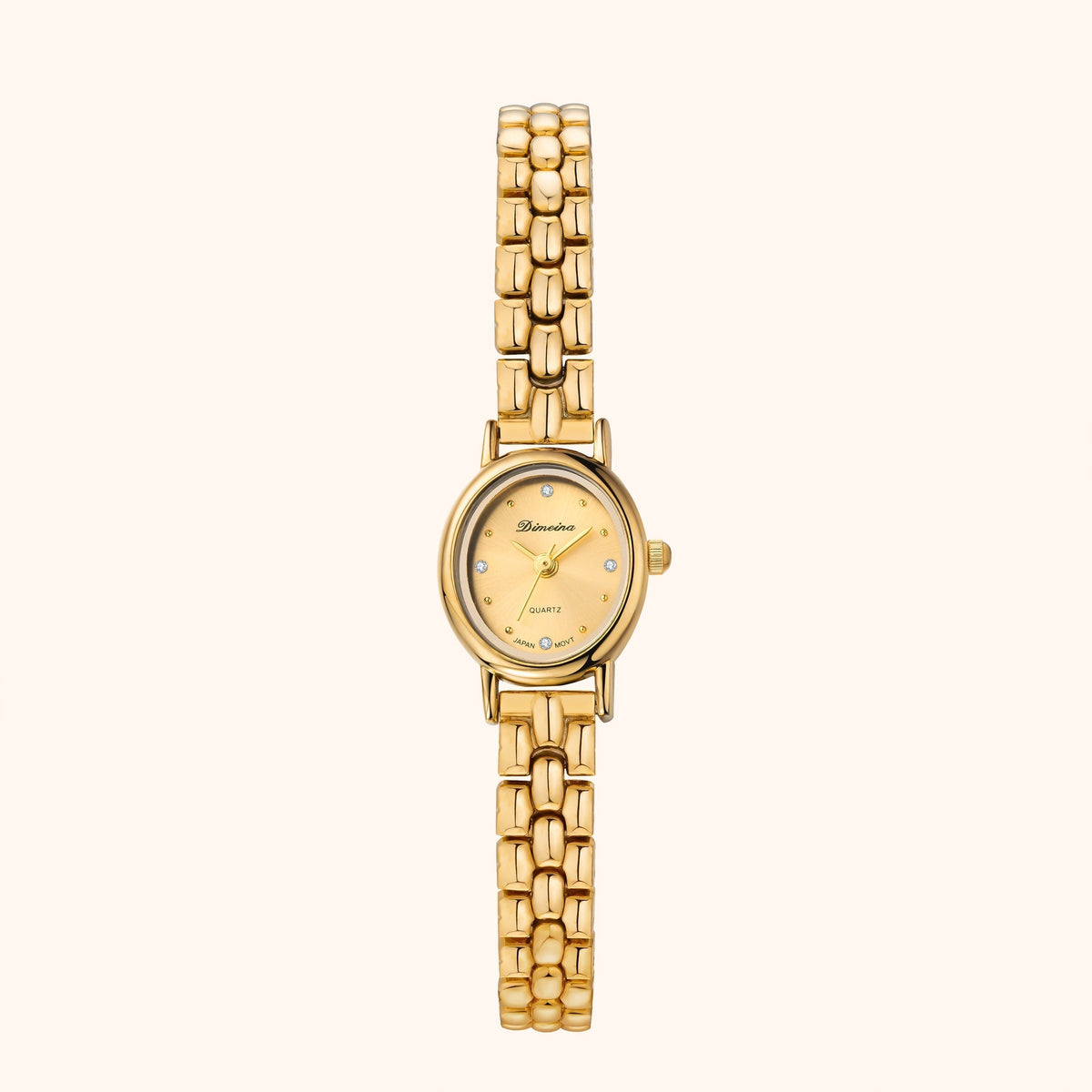 Isabella | Reloj Dorado con Esfera Dorada