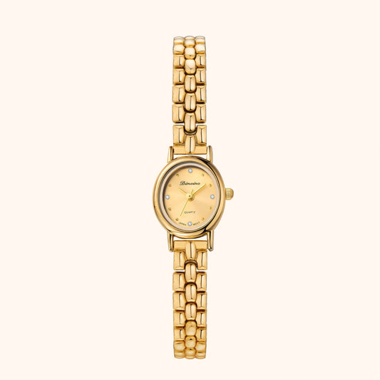 Isabella | Reloj Dorado con Esfera Dorada