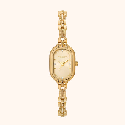 Amara | Reloj Dorado con Esfera Dorada