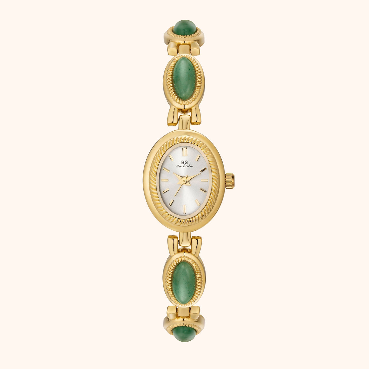 Gabriella | Reloj Dorado con Esfera Plateada