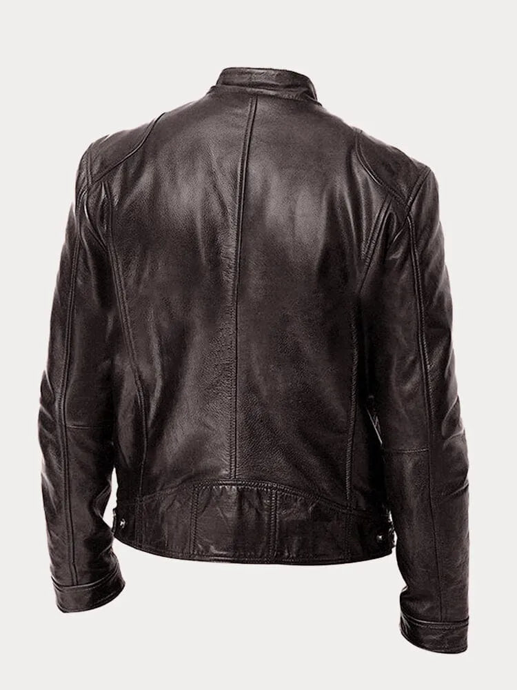 Harrisson | Chaqueta de Piel Premium