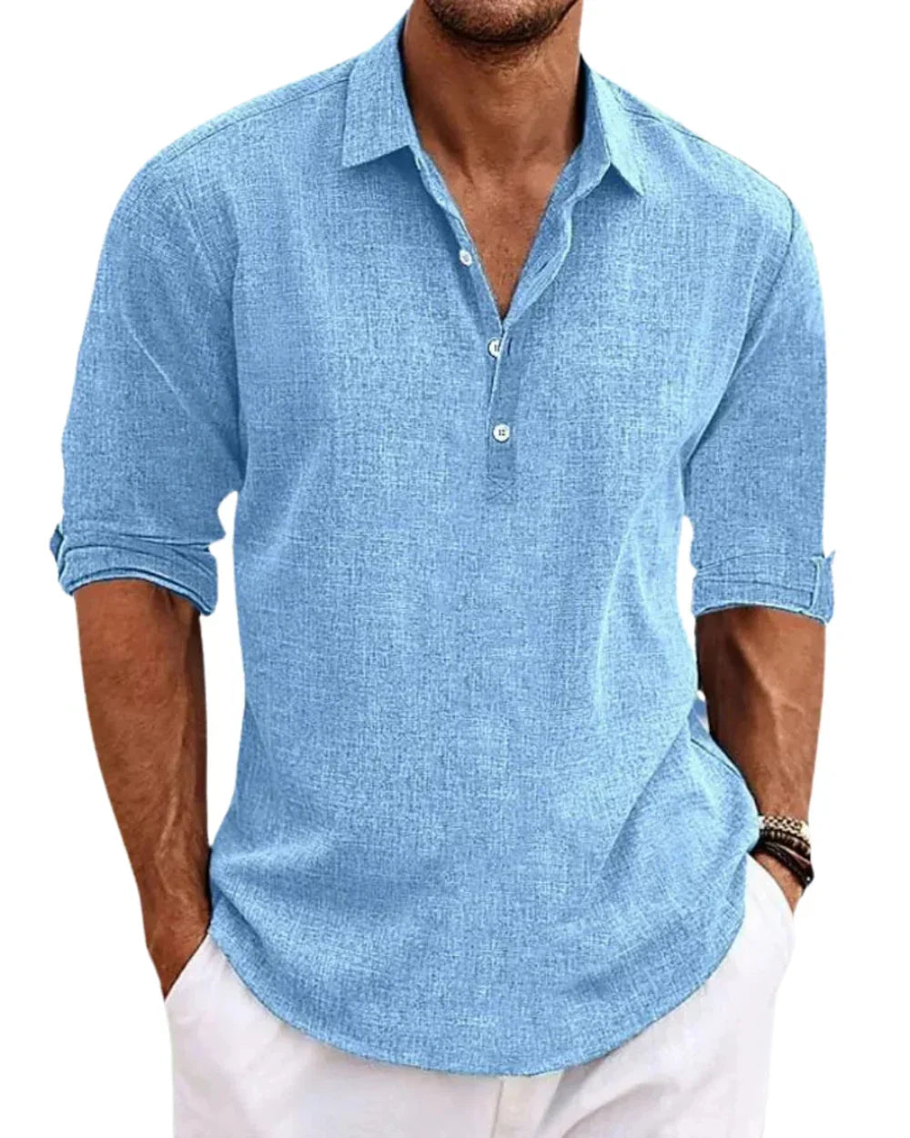 Camisa Clásica de Algodón Montecarlo