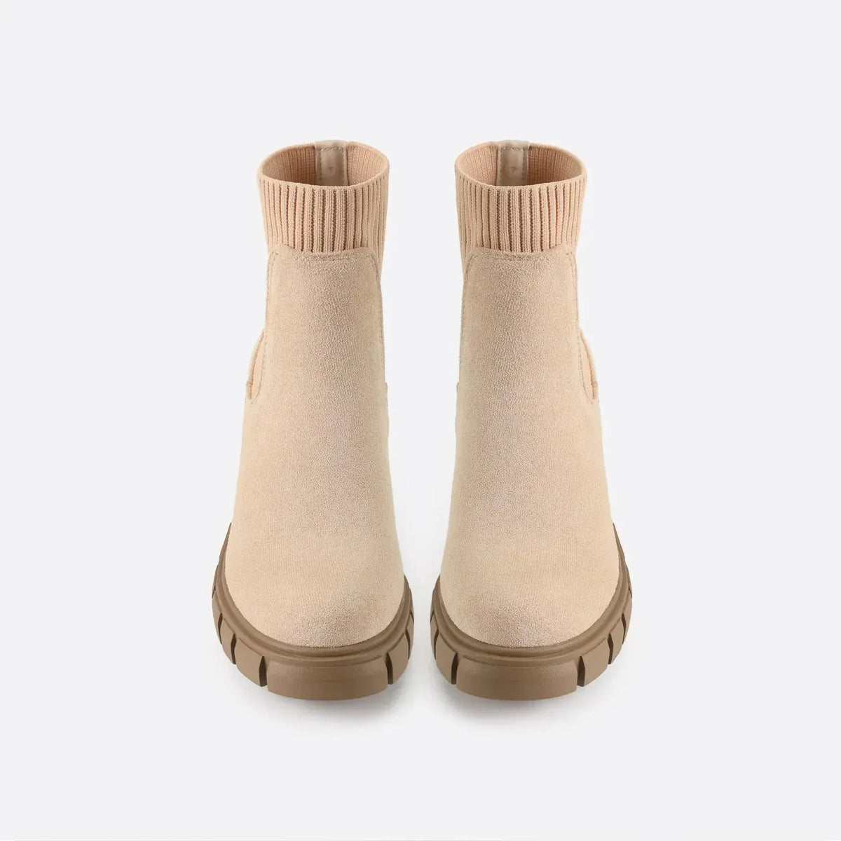 Boreal | Botas Chelsea Caqui de Caña Baja con Forro Cálido