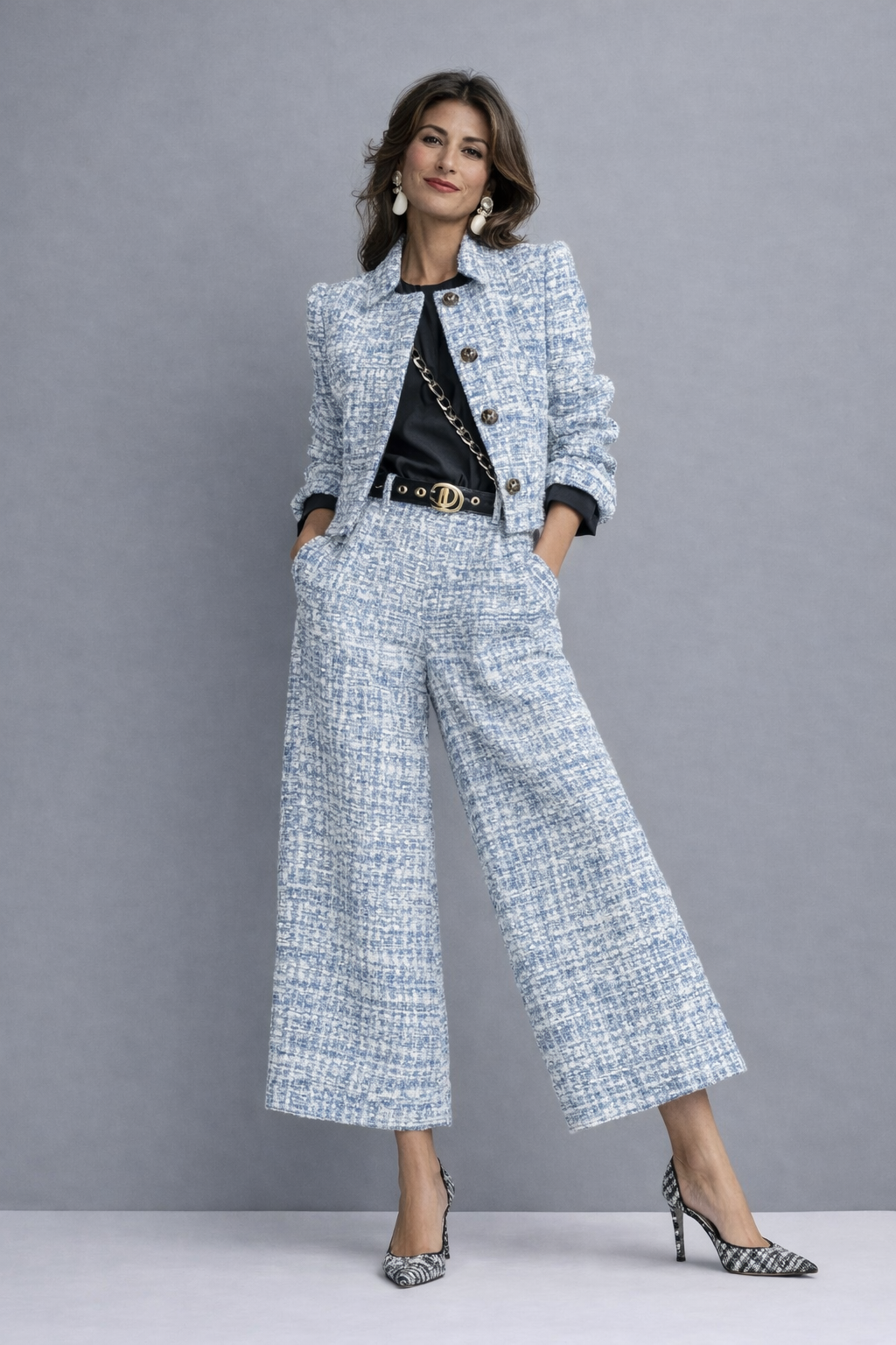 Lucía | Conjunto Sofisticado y Versátil, Negro Clásico