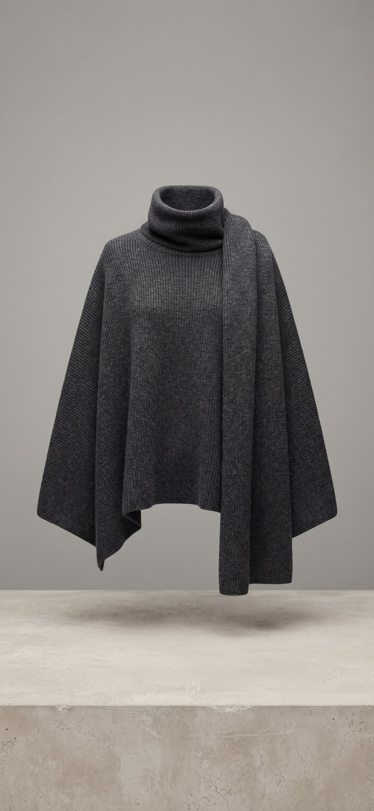 Aura | Capa-Poncho de Punto