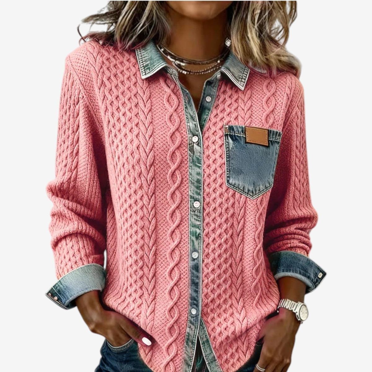 Cicchelli | Chaqueta Trenzada