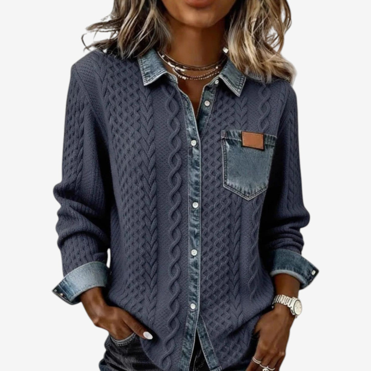 Cicchelli | Chaqueta Trenzada