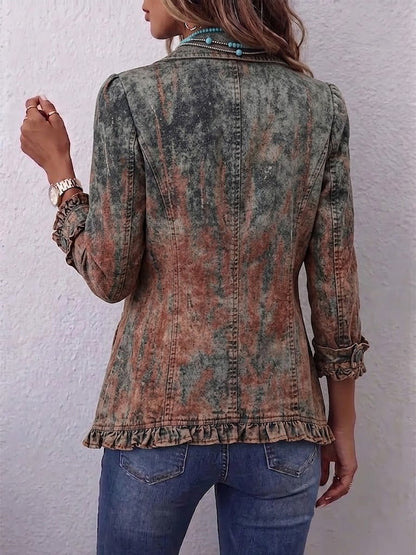 Brisa | Chaqueta de Volantes, Degradado Vintage